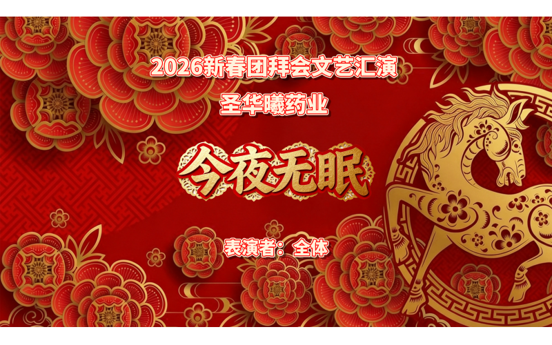 2026年新春团拜会文艺汇演-今夜无眠