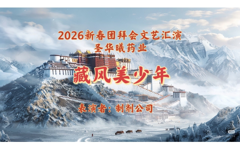 2026年新春团拜会文艺汇演-藏风美少年